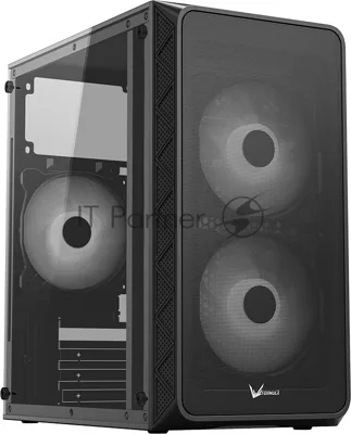 Компьютерный корпус AeroCool/Formula Air Mesh G4 черный без БП mATX 1x120мм 1xUSB 2.0 1xUSB 3.0 audio