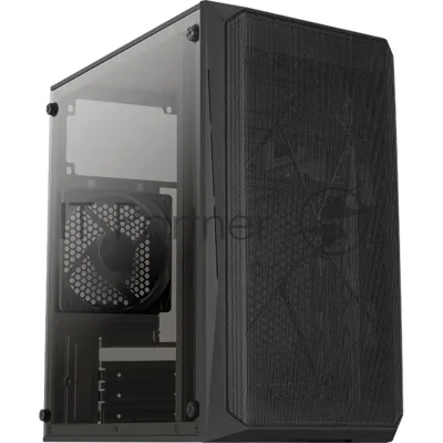 Компьютерный корпус Aerocool/Formula CS-107 черный без БП mATX 1x120мм 1xUSB 2.0 1xUSB 3.0 audio