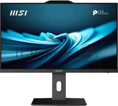 Моноблок MSI Pro AP242P 14M AiO 23,8" FHD(1920x1080)IPS AG Non-touch, Core i7-14700 (2.1GHz), 16Gb DDR5 (2x8GB), 512Gb SSD, Intel UHD,WiFi,BT,camera,WirelessKB&mouse Eng/Rus,noOS,1y w-ty,черный (9S6-AE0621-821)