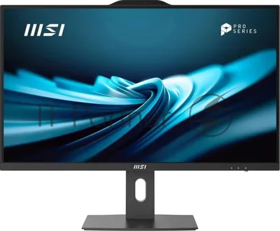 Моноблок MSI Pro AP272P 14M AiO 27" FHD(1920x1080)IPS AG Non-touch, Core i5-14400 (2.5GHz), 16Gb DDR5(1x16Gb), 512GB SSD M.2, Intel UHD, WiFi, BT, camera, WirelessKB&mouse Eng/Rus,Win11Pro Rus,1y war-ty, Blac (9S6-AF8321-801)