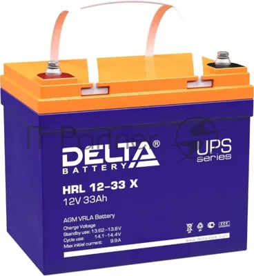 Батарея для ИБП Delta HRL 12-33 X 12В 33А·ч