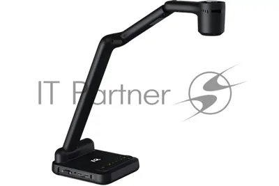 Документ-камера IQBoard [IQView E4521] 8 мегапикселей (разрешение 3840x2160), 10 digital zoom, интерфейсы: HDMI, VGA, USB 2.0, встроенное программное обеспечение без установки на ПК