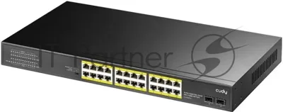 Коммутатор Cudy GS1028PS2, 24×1 Гбит/с, 2×1 Гбит/с SFP