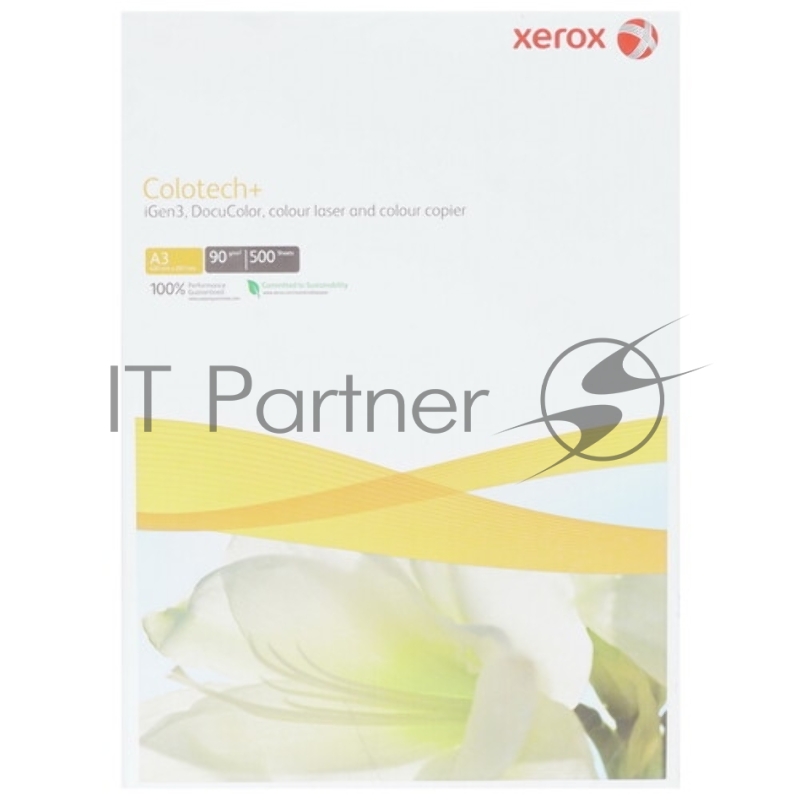 Бумага Xerox Colotech Plus Blue, 90г, SR A3 (450x320мм), 500 листов (кратно 4 шт)