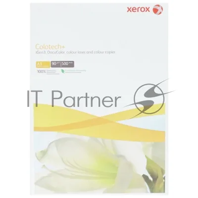 Бумага Xerox Colotech Plus Blue, 90г, SR A3 (450x320мм), 500 листов (кратно 4 шт)