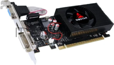 Видеокарта Biostar GeForce GT 730, 4 GB GDDR3, 128 bit, HDMI, DVI-D, VGA, GPU 700 MHz