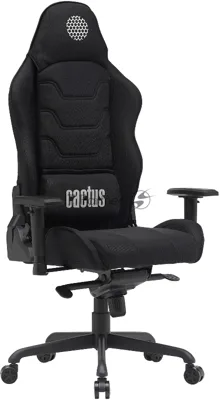 Кресло Cactus CS-CHR-MC04-BBK черный, экокожа