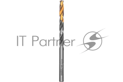 Сверло спиральное по металлу Denzel 5,5 x 93мм, Р6М5, Golden Tip, многогранная заточка