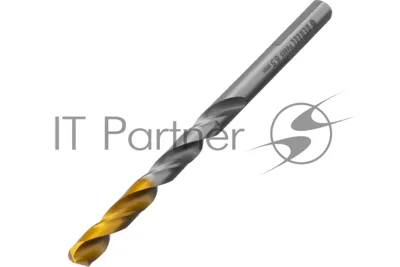 Сверло спиральное по металлу Denzel 6,5 x 100 мм, Р6М5, Golden Tip