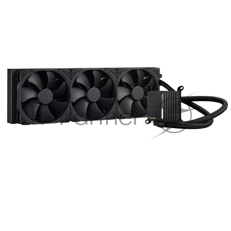 Система жидкостного охлаждения ASUS PROART LC 420 90RC00N0-M0UAY0 черный 120мм алюминий+медь 2000rpm 31.5db 4-pin