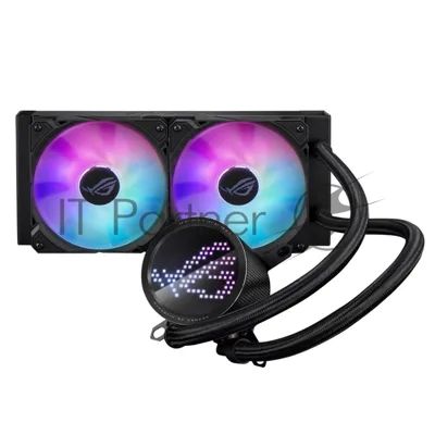 Жидкостная система охлаждения ASUS ROG RYUO III 240 ARGB черный, 120 мм, алюминий, 2200 об/мин, 36.45 дБ, 4 pin