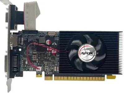 Видеокарта AFOX GeForce GT 730, 2 GB DDR3, 64 bit, DVI, HDMI, VGA, GPU 900 MHz
