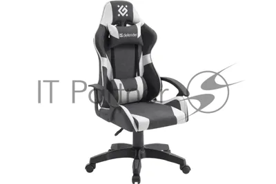 Кресло игровое Defender IBIS белый/серый