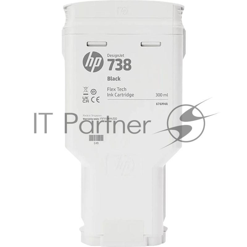 Картридж струйный HP 738 300-ml черный DesignJet Ink Cartridge