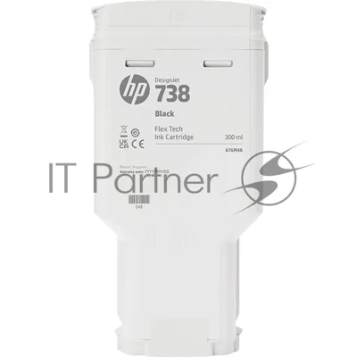 Картридж струйный HP 738 300-ml черный DesignJet Ink Cartridge