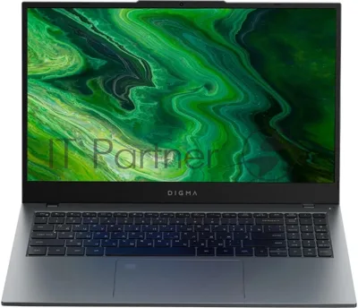 Ноутбук Digma Pro Fortis M Core i7 1255U 16Gb SSD 512Gb Intel UHD Graphics 15.6" IPS FHD (1920x1080) Windows 11 Professional grey WiFi BT Cam 4250mAh (DN15P7-ADXW04)