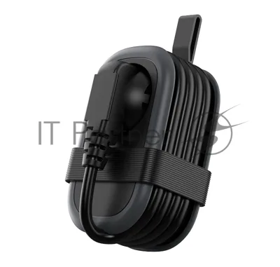Удлинитель Cablexpert Exnovo mini, EXN-1-CU2-B-1.13, 1р, 16А, 1xType-C PD, 20 Вт, 2хUSB QC, 18Вт, 1.13м, ур.защиты 1+, черный, коробка