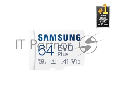 Флеш карта MICRO SDXC EVO+ 64Gb V10 W/A MB-MC64SA/CN Samsung