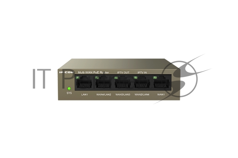 Маршрутизатор IP-COM M20-PoE, 5×1 Гбит/с WAN/LAN (4×PoE), управляемый