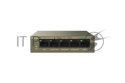 Маршрутизатор IP-COM M20-PoE, 5×1 Гбит/с WAN/LAN (4×PoE), управляемый
