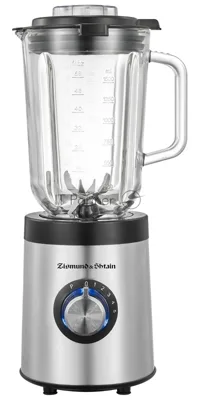 Блендер стационарный Zigmund & Shtain BS-481 D металлик, 1200 Вт, 5 скоростей