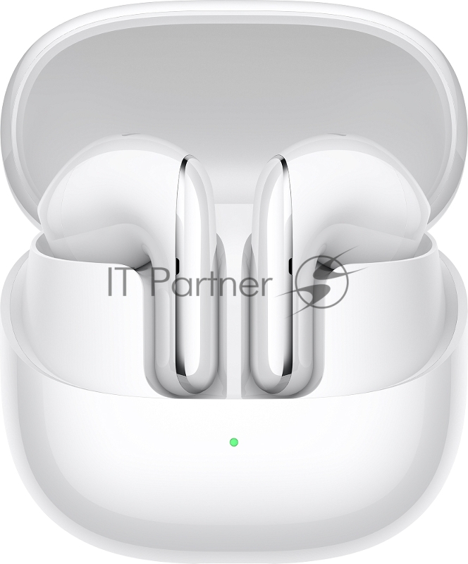 Наушники TWS Xiaomi Buds 5 белый, вкладыши, Bluetooth, активное шумоподавление, до 6 ч