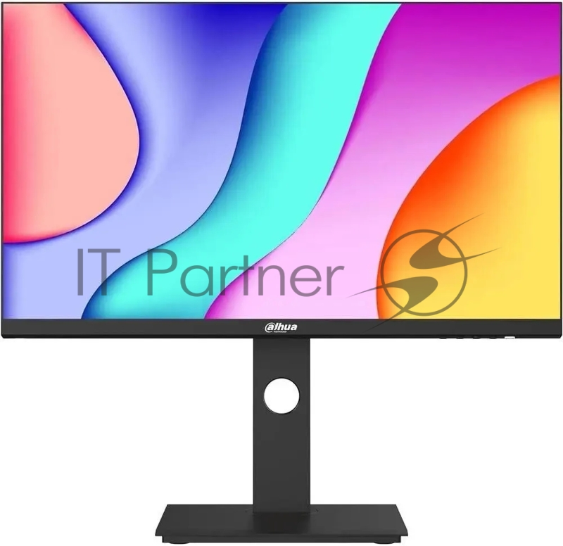 Монитор 27" Dahua LM27-U401A IPS 3840x2160, 60 Гц, 5 мс, 16:9, 300 кд/м², HDMI, DisplayPort, USB Type-C, для дизайнеров, черный