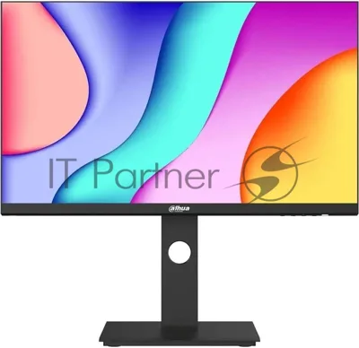 Монитор 27" Dahua LM27-U401A IPS 3840x2160, 60 Гц, 5 мс, 16:9, 300 кд/м², HDMI, DisplayPort, USB Type-C, для дизайнеров, черный