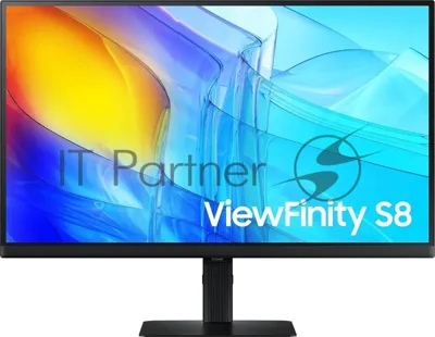 Монитор Samsung S27D800EAIXCI 27" IPS 3840x2160, 60 Гц, 5 мс, 16:9, 350 кд/м2, 1xHDMI, 1xDP, 3xUSB, черный