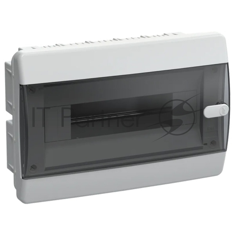 Корпус пластиковый IEK UNION Compact UIC-KP12-V-12-41-K01 ЩРВ-П-12 IP41 черная прозрачная дверь