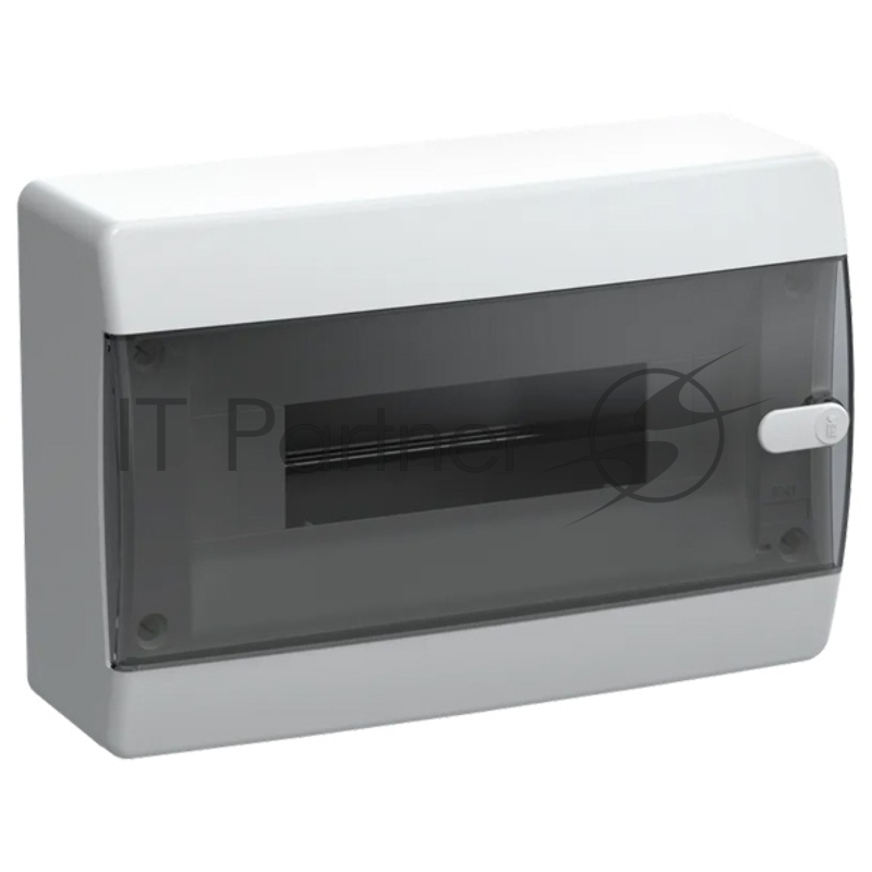 Корпус пластиковый IEK UNION Compact ЩРН-П-12 IP41 черная прозрачная дверь (UIC-KP12-N-12-41-K01)