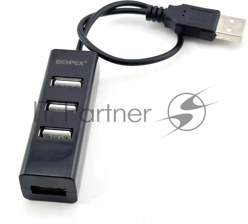 USB-концентратор Behpex BPH-1906, USB 2.0, USB 4 порта, USB
