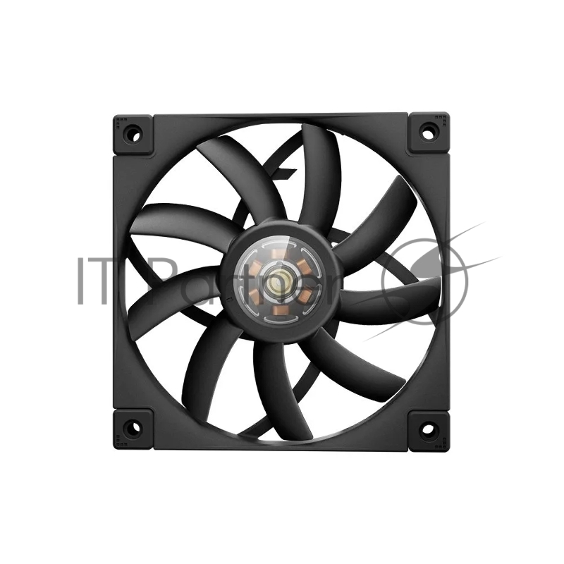Вентилятор для корпуса DEEPCOOL FT12 SLIM черный, 120 мм, 1850 об/мин, 25.6 дБ, 4 pin