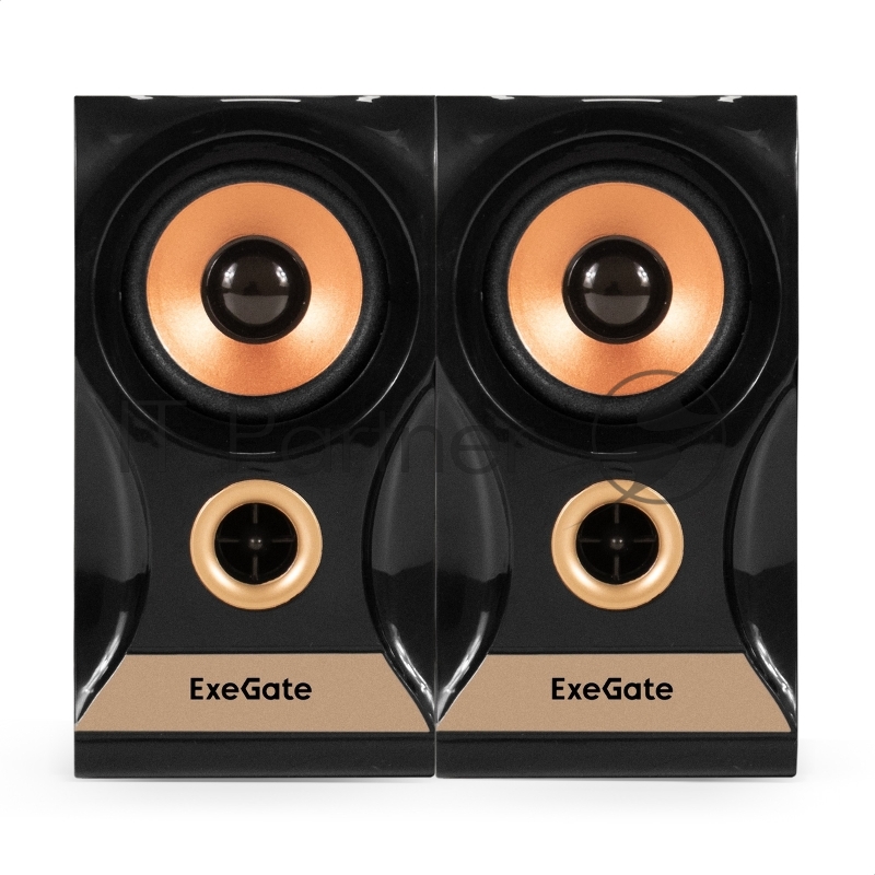 Акустическая система 2.0 ExeGate Maestro SPS-590 (Активная, питание 220В, 2х3Вт, 30-18000Гц, темное дерево, Color Box)