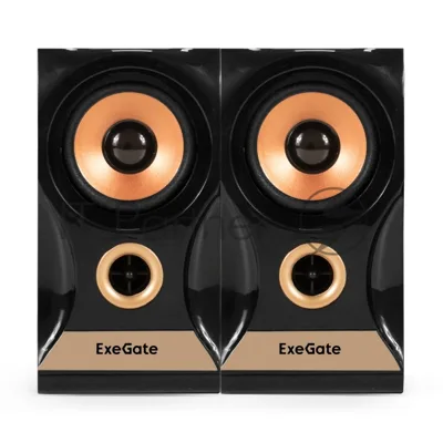 Акустическая система 2.0 ExeGate Maestro SPS-590 (Активная, питание 220В, 2х3Вт, 30-18000Гц, темное дерево, Color Box)