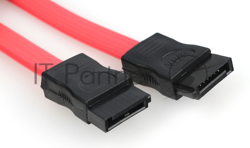 Кабель интерфейсный SATA Cablexpert CC-SATADATA-N, Sata3 7pin/7pin, медн.проводник, 50 см, пакет