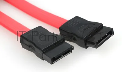 Кабель интерфейсный SATA Cablexpert CC-SATADATA-N, Sata3 7pin/7pin, медн.проводник, 50 см, пакет