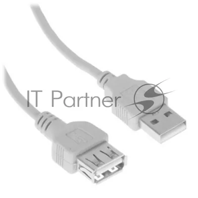 Кабель удлинит. USB2.0 Cablexpert CC-USB2-AMAF-15-N, AM/AF, медь, 4.5м, пакет