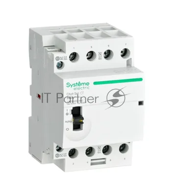 Контактор 4п City9 Set 4НО 63А AC 400В-230В SE C9C32463