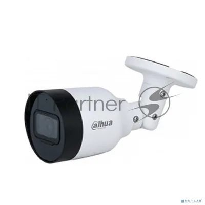 Уличная цилиндрическая IP-видеокамера DAHUA DH-IPC-HFW1839TCP-A-IL-0360B-S6 SmartDualLight 8Мп, 1/2.7” CMOS, объектив 3.6мм, обнаружение людей, микрофон, ИК 30м, LED 30м, IP67, металл/пластик