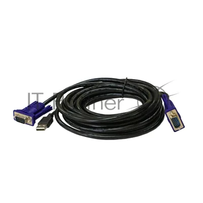 Кабель KVM ORIGO OKVMCU3/A1A с разъемами VGA и USB, 3 м