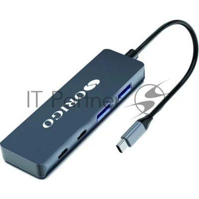 USB-концентратор ORIGO OU3340NPD, USB Type-C, USB 3.0/USB Type-C/HDMI/RJ-45, USB Type-C