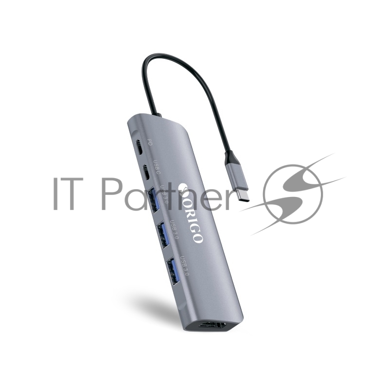 Док-станция ORIGO OU3360PD/A1A USB-C, 3xUSB 3.0, 1xUSB-C/PD 3.0, 1xUSB-C, 1xHDMI