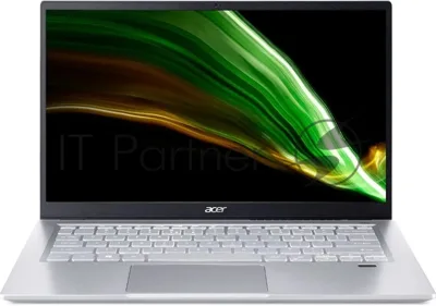 Ноутбук Acer Swift 3 SF314-43 14"/IPS/AMD Ryzen 7 5700U/16Gb/SSD 512Gb/AMD Radeon/noOS/silver/1.2кг