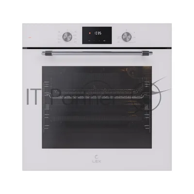 Духовой шкаф электрический LEX EDP 680 WH MAX, встраиваемый, белый