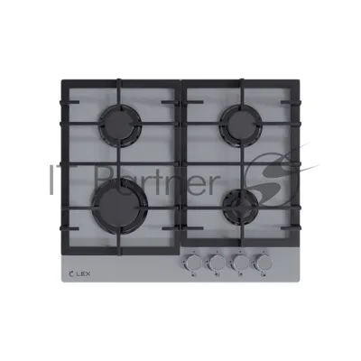 Газовая варочная панель LEX GVG 642-1 GR, серый