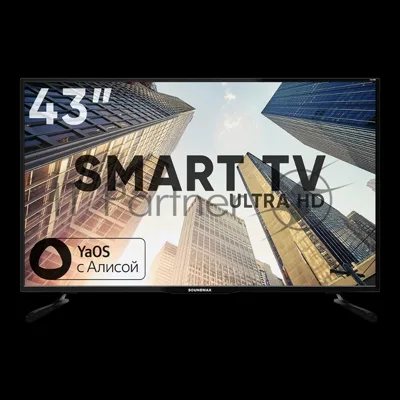 Телевизор Soundmax 43" SM-LED43M03SU черный Y LED FHD 60Hz Android 1.5GB/8GB