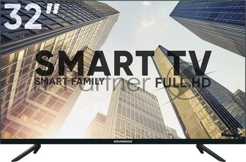 Телевизор Soundmax 32" SM-LED32M16S черный LED FHD 60Hz Android 1GB/8GB