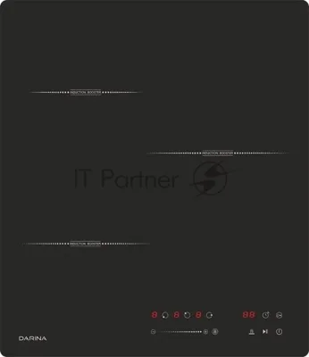 Индукционная варочная поверхность Darina 6P EI 3302 B, 3 конфорки, стеклокерамика, 6400 Вт