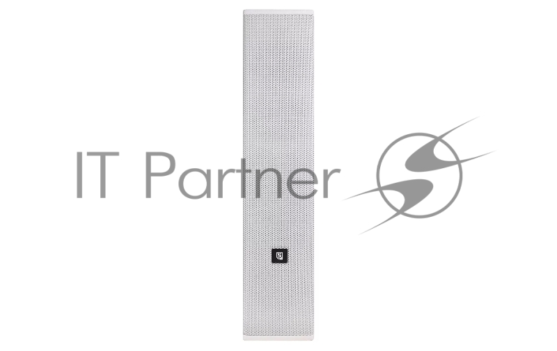 Звуковая колонна Intrend ITSPK-441Sv2-W 4х4"СЧ, 1.25"ВЧ, 4 Ом, 500 Вт, 80Hz20kHz, 40х120 гр. (VxH), maxSPL 116dB, материал корпуса фанера, подключение клемная колодка, крепление в комплекте, белый